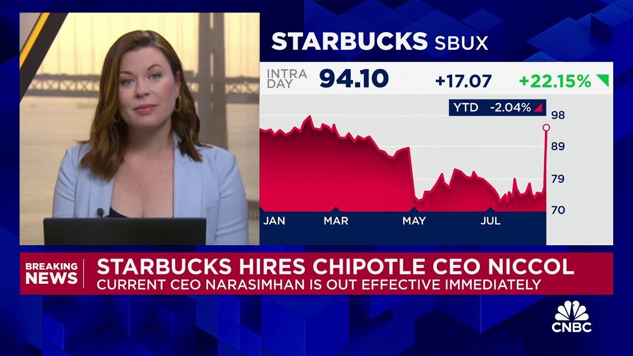 Starbucks hires Chipotle CEO Brian Niccol