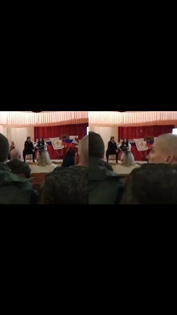 Moment Ukrainian Missile Kills Russian Actress During Performance For Troops Caught on Video