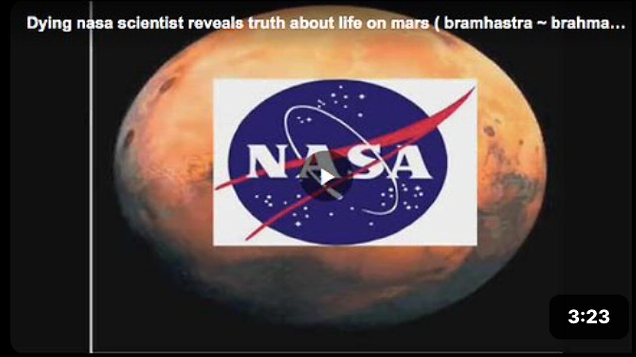 NASA scientist’s revelation about life on Mars