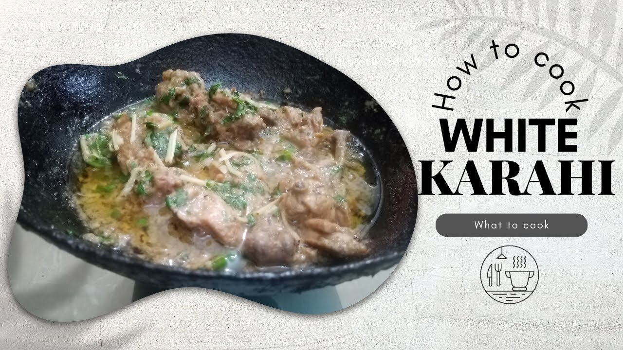 Jhatpat white karahi