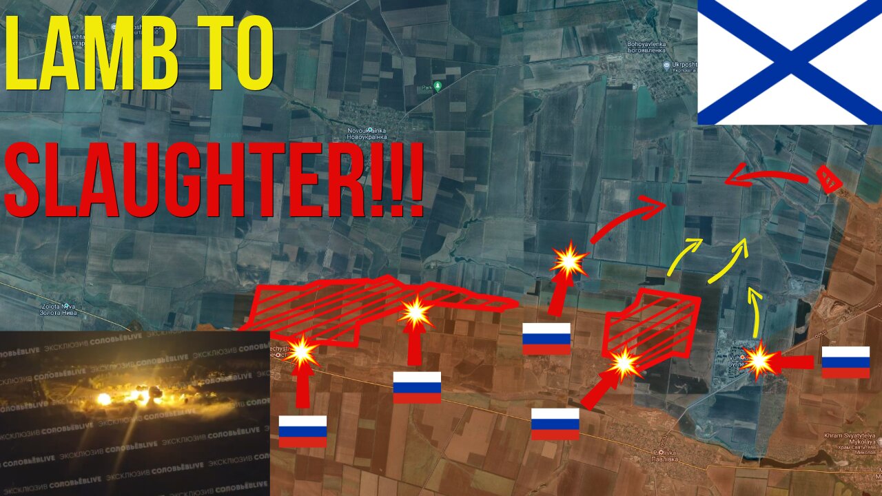 Russian Encirclement Of Vuhledar Nearly Completed As The Entire Frontline Actively Collapses!