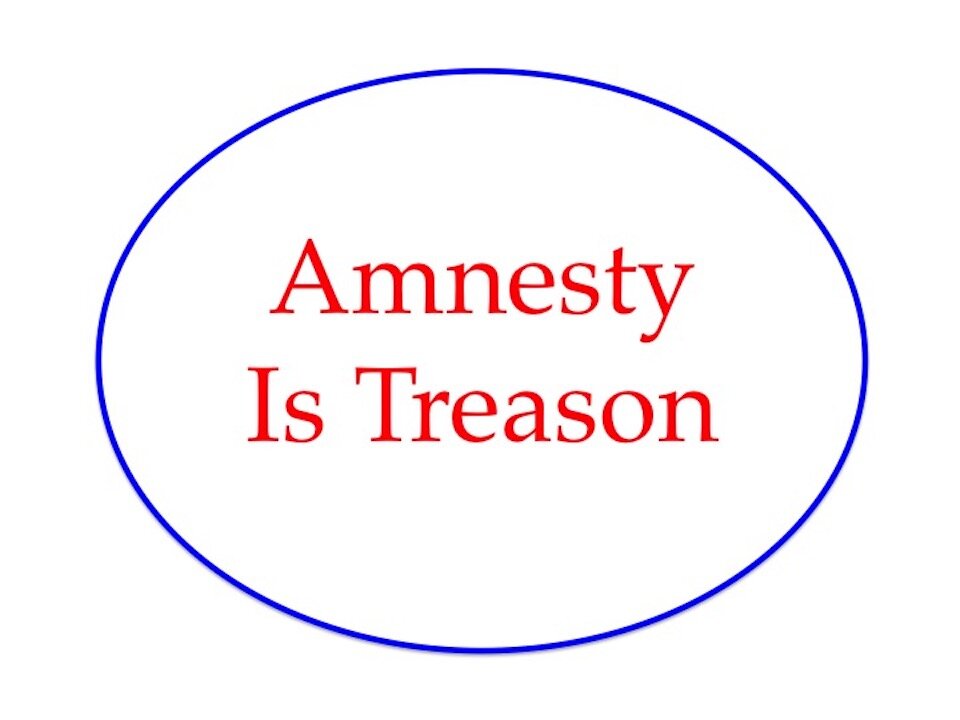 Amnesty is Treason