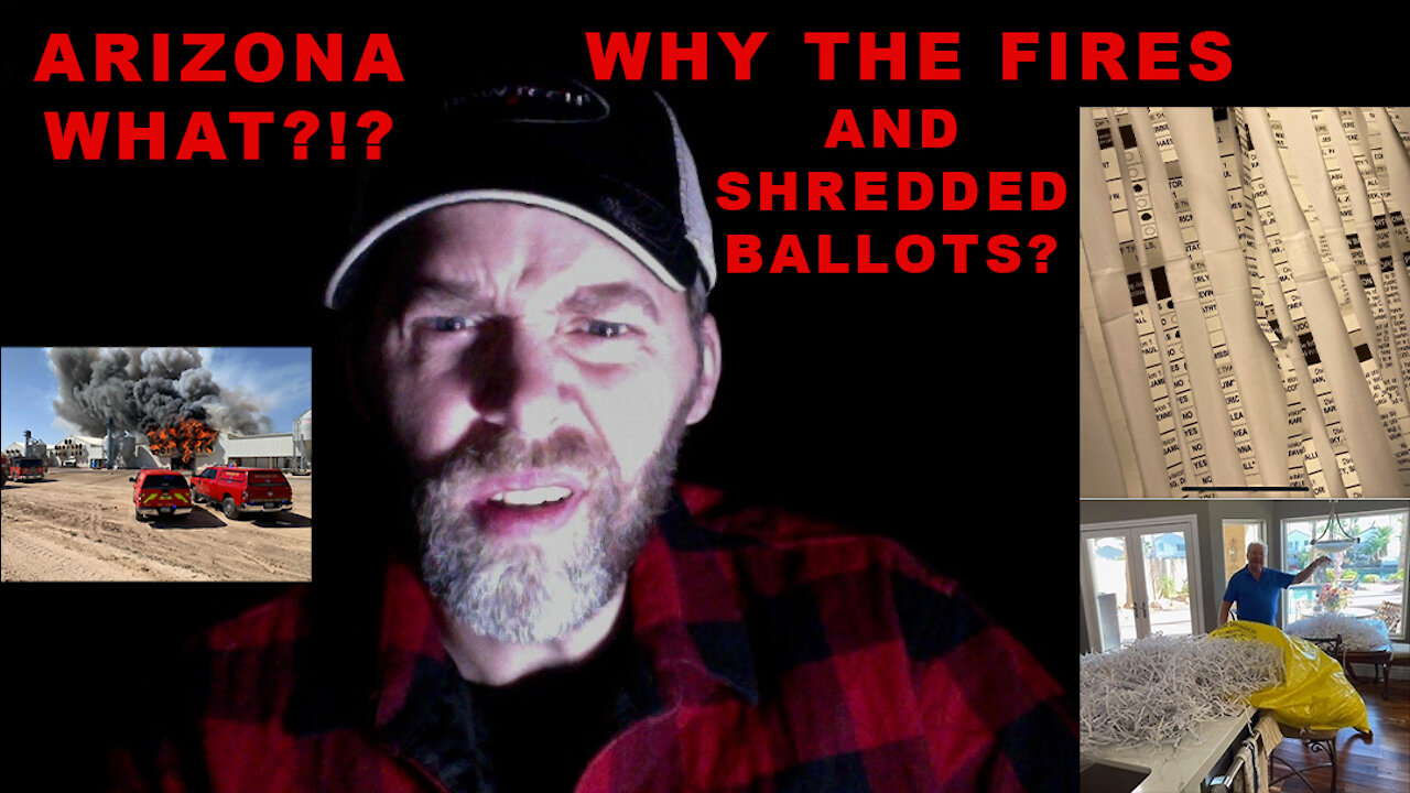 FIRES, BALLOTS NOT SECURED, SHREDDING - Arizona ballot audit update. WHAT THE HECK? Also GEORGIA