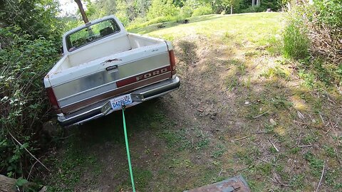 Driving an old Truck off road