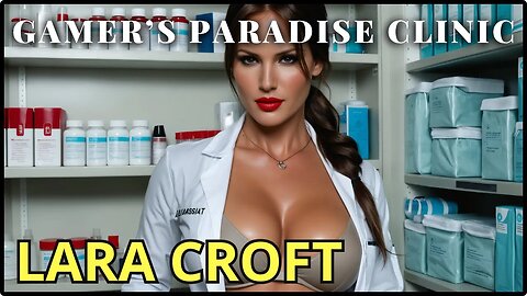 Gamer's Paradise Clinic: Lara Croft - 4K