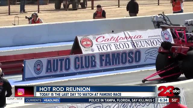 26th Annual Hot Rod Reunion ends today