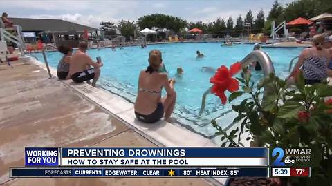 Ways to stay safe at the pool and prevent drowings