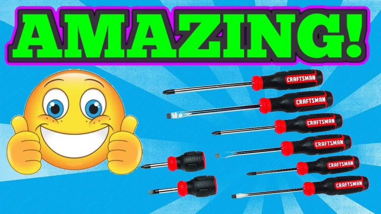 Check Out This Craftsman Screwdriver Set!