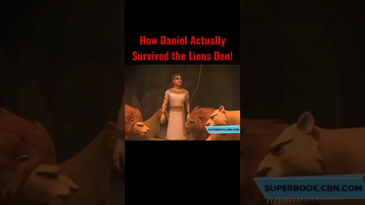 How Daniel Actually SURVIVED the Lions Den! 🤯🙌😳 #god #bible #jesus #christian #godisgood #christ