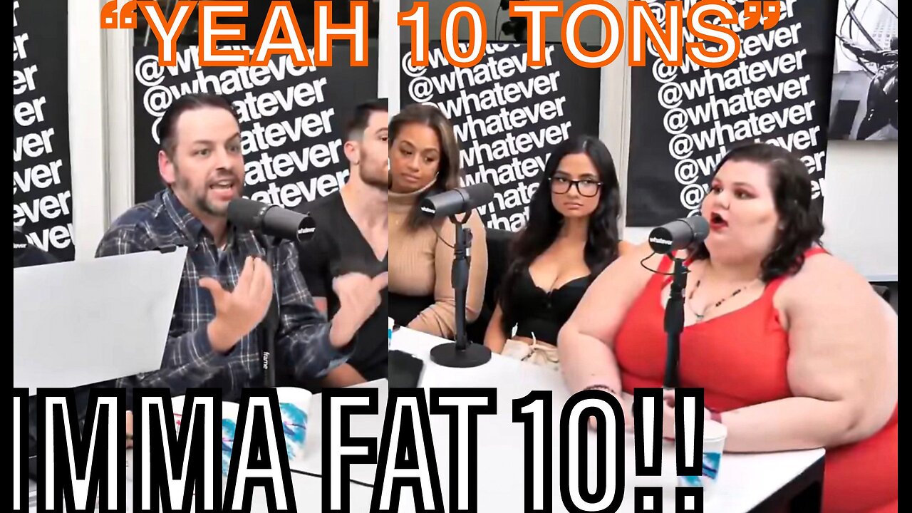 Fat Activist goes on Whatever Podcast and GETS PISSED When Faced with the Truth.