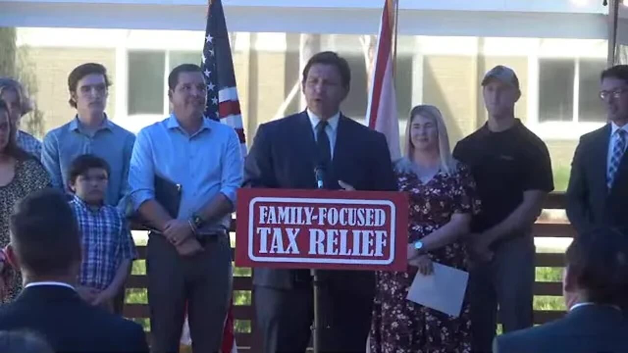 DeSantis Proposed Sweeping New Tax Relief That Could End Taxes On Household Items Prices $25 Or Less