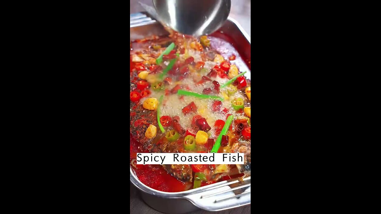 recipe of roasted spicy fish