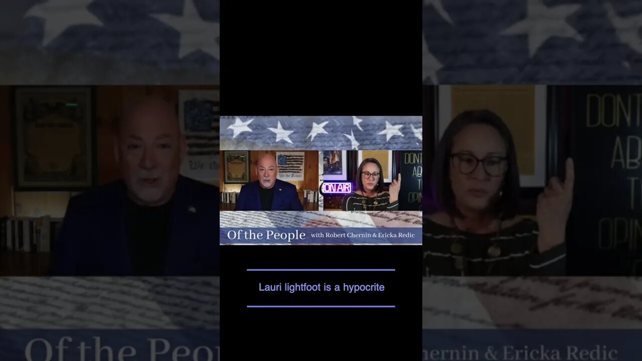 Lauri Lightfoot is a ridiculous HYPOCRITE