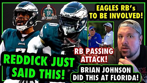 REDDICK JUST SAID THIS! OK NOW IM PUMPED! THIS EAGLES RB'S STAT WILL BLOW YOUR MIND! HUGE NEWS!