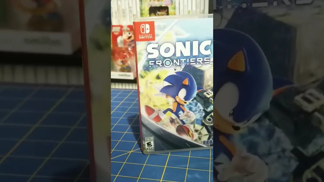 Sonic Frontiers on the Nintendo Switch. #sonic #sega #nintendo #nintendoswitch #gaming #pickups