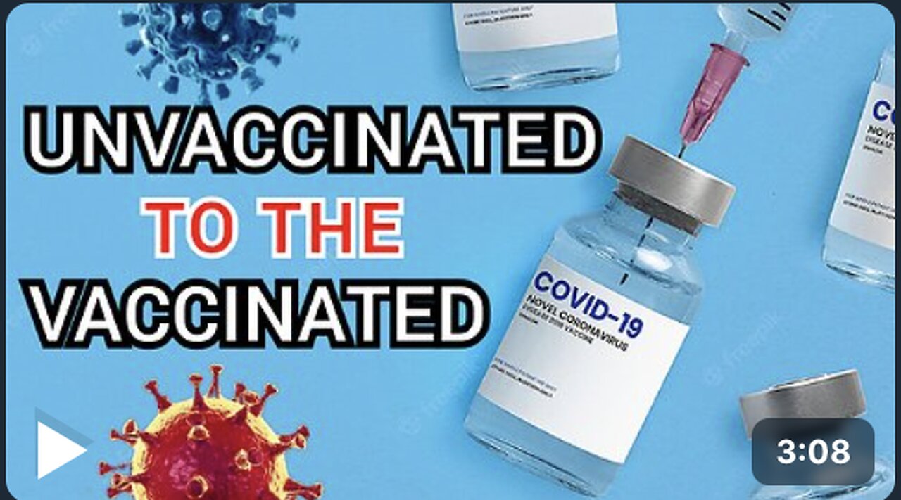 A MESSAGE TO 'COVID-19' 'MRNA' VACCINATED! BY THE UNVACCINATED! "WE ARE HERE FOR YOU"