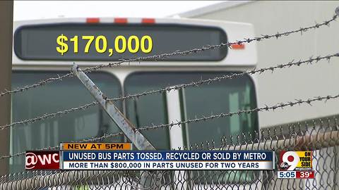 SORTA, transit union fight over decision to unload $800K in unused parts