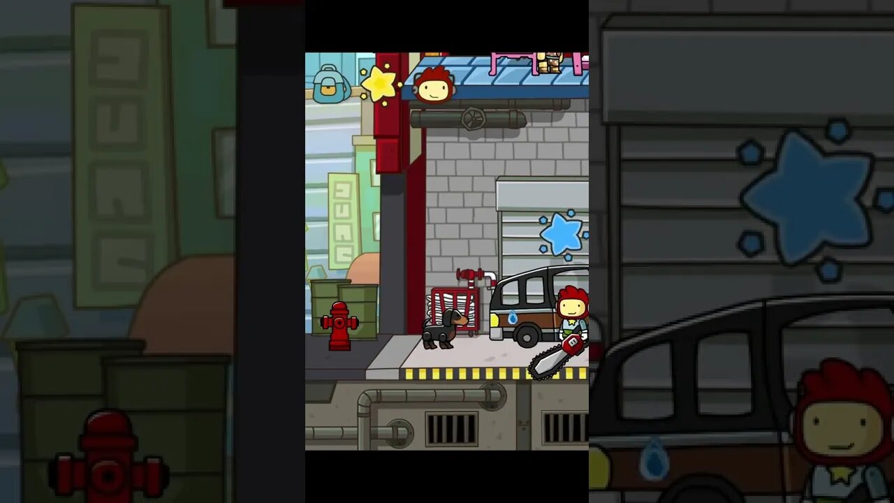 chainsaw dog - Scribblenauts