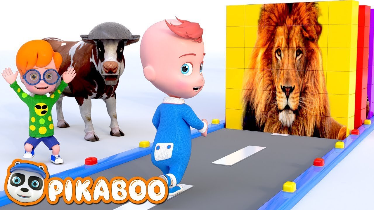 Learn Wild Animals and Fruits with Funny Baby Style PC Games |