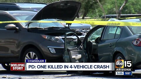 One killed in multi-vehicle crash in Chandler