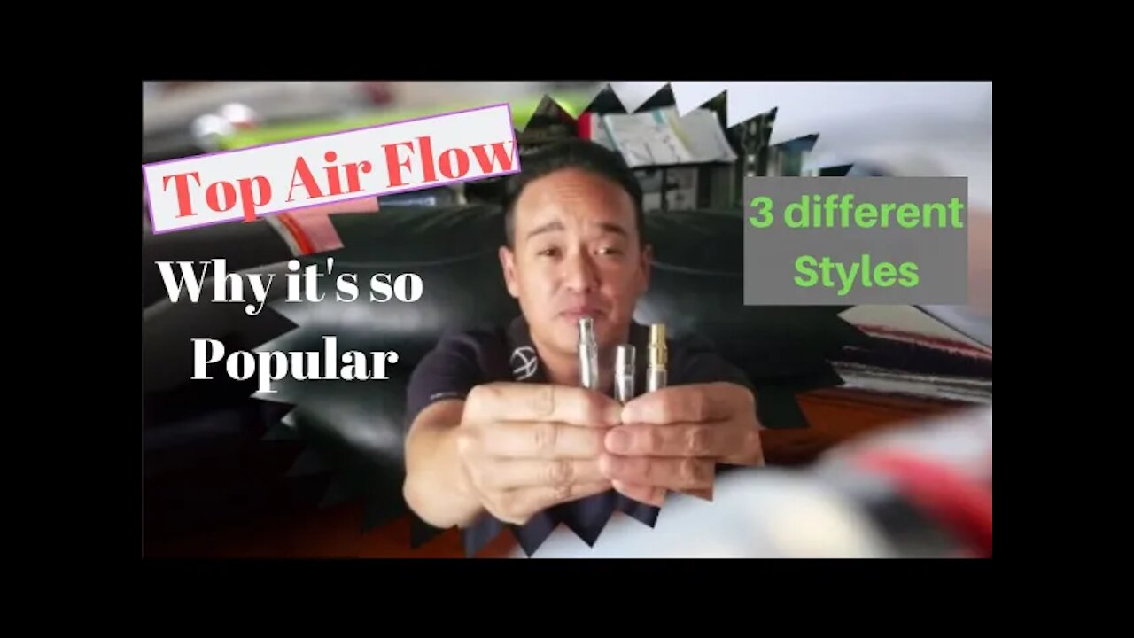 Top Air Flow vape cartridges... How they NEVER LEAK! Vape Review Elegant Aware