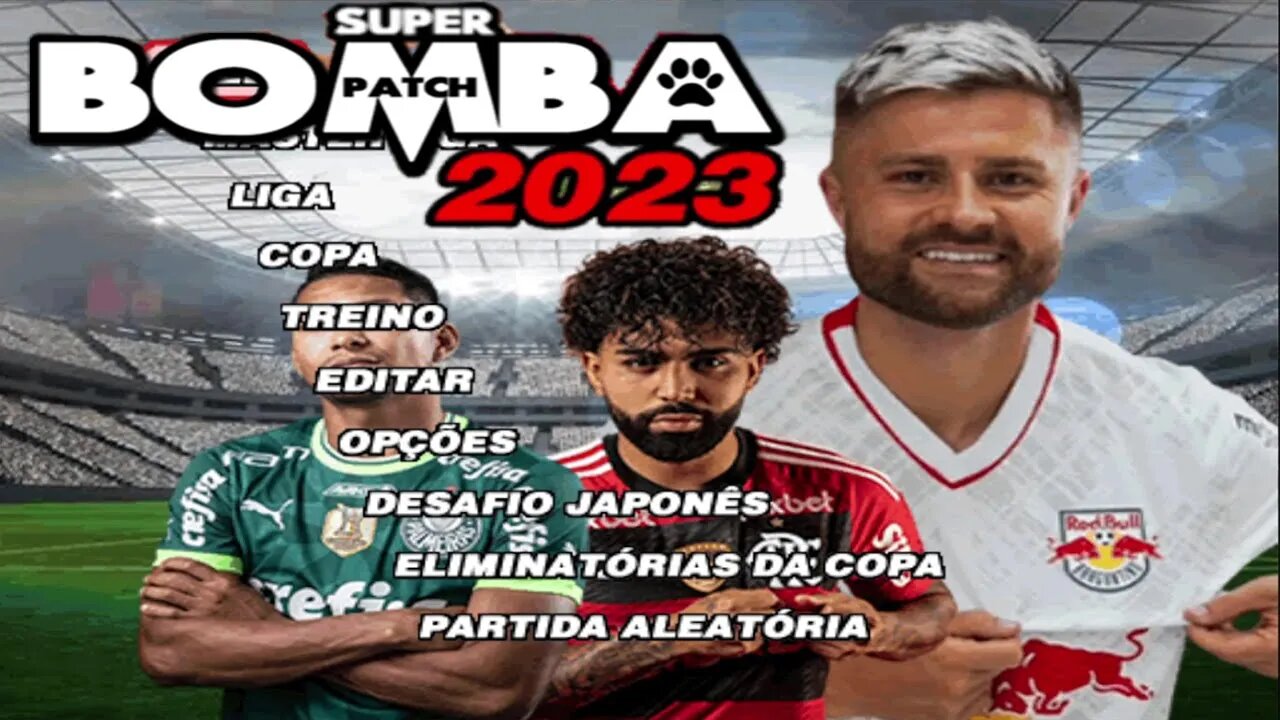 BOMBA PATCH 2023 (PS2) BRASILEIRÃO GEOMATRIX DOWNLOAD ISO GRÁTIS