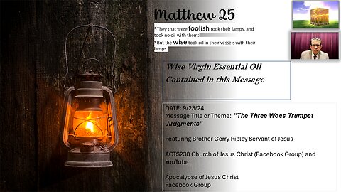 End Times Unveiled 9 23 24- The Three Woes Trumpet Judgements