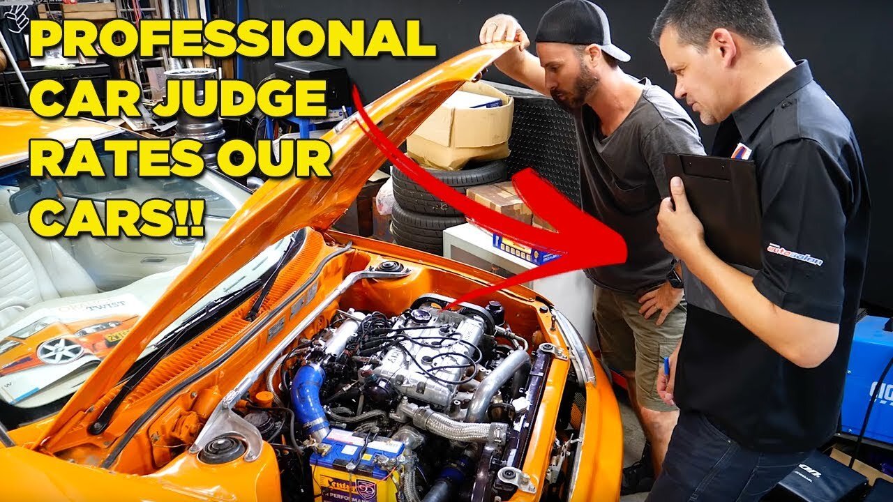 PROFESSIONAL CAR JUDGE RATES OUR CARS!! (2SEXY VS 2WISTD)