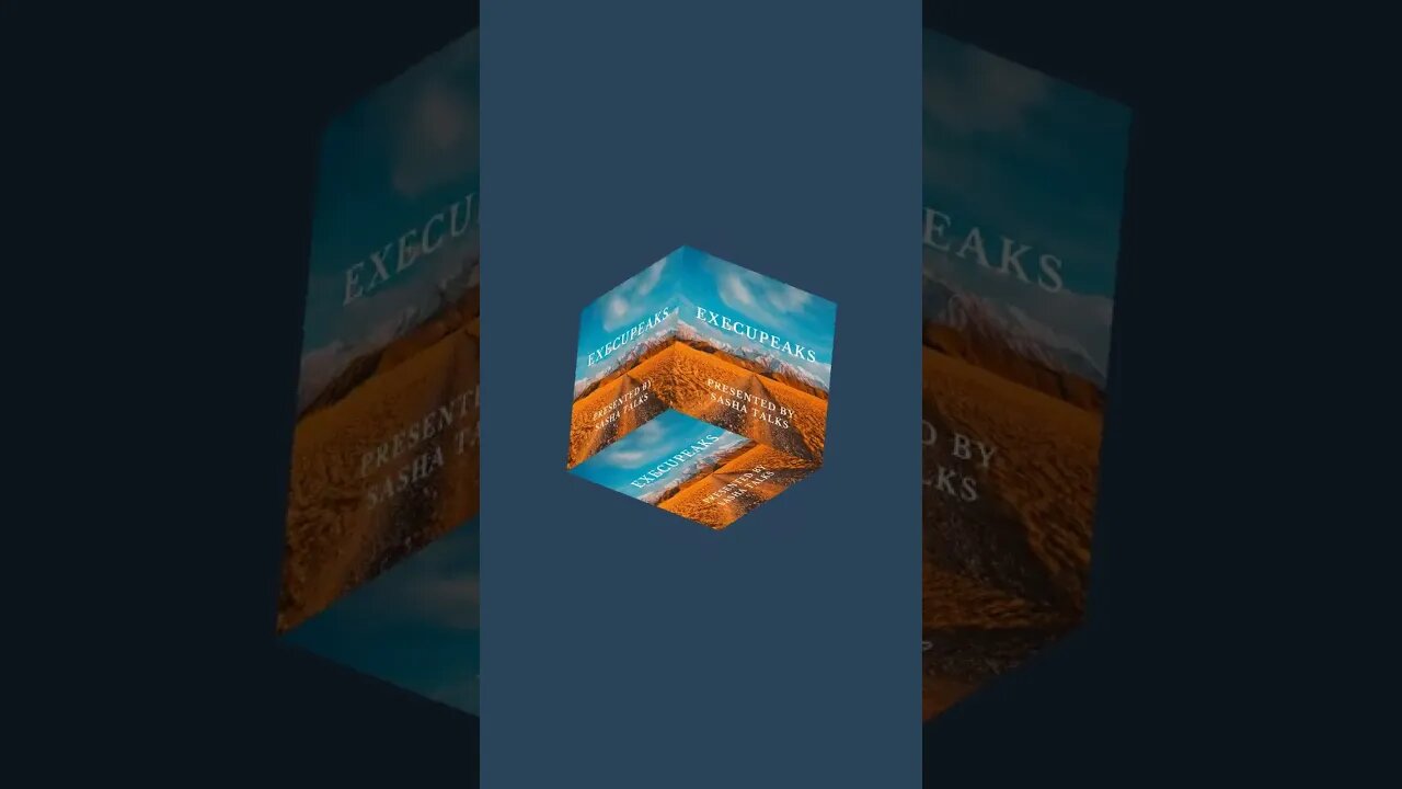 ExecuPeaks: Sasha Laghonh, Founder Sasha Talks - Seeking Sustainability, or Becoming a One Hit Pony?
