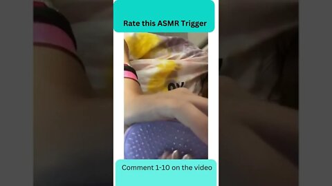 Rate this ASMR Triggerg #shorts