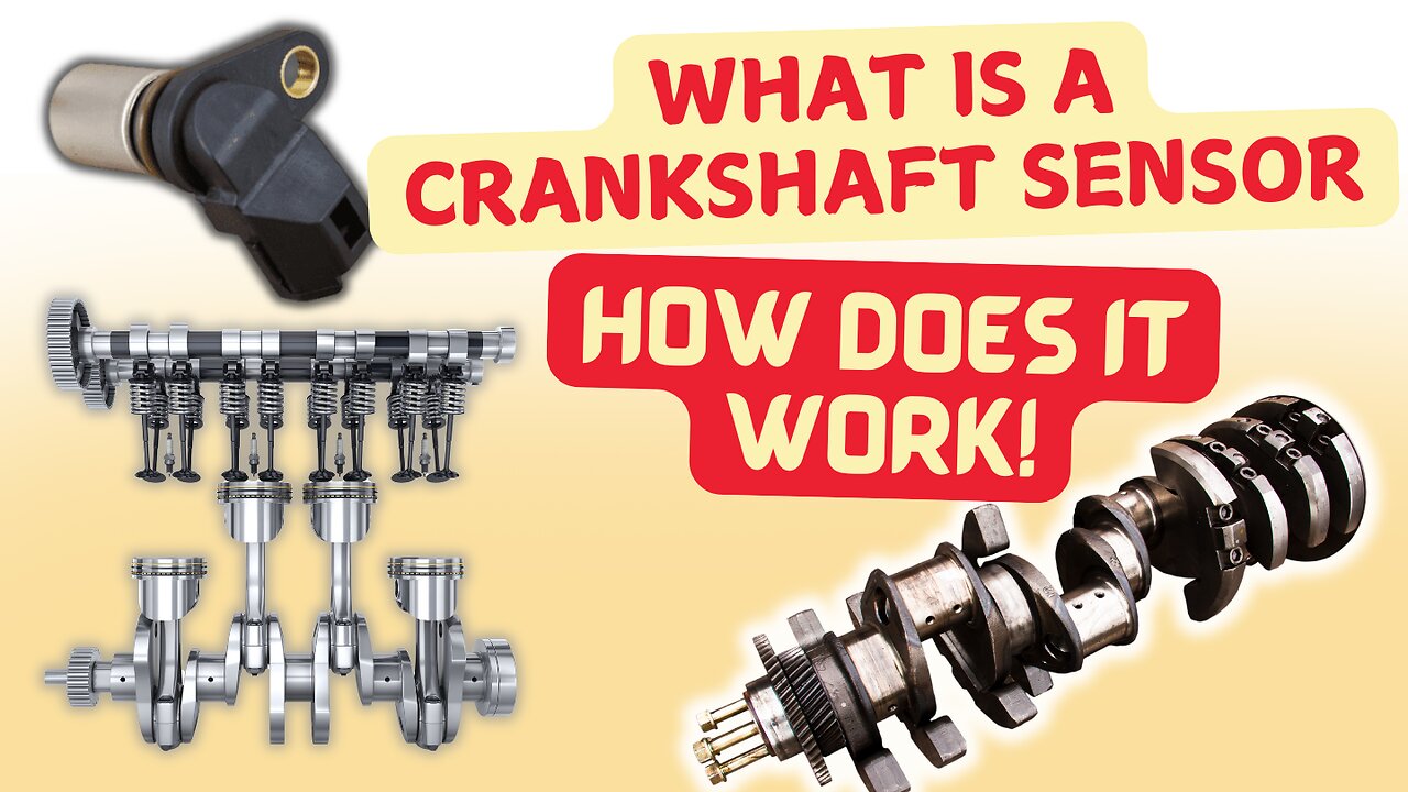 Crankshaft Position Sensor Learn Diagram | Location, Working, Functions, and Types