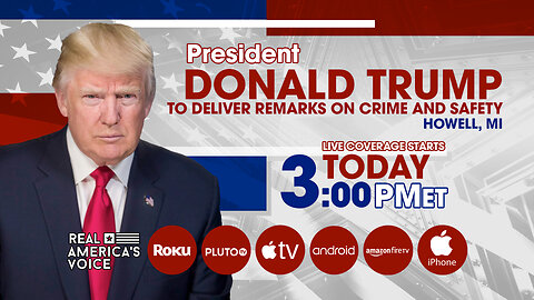 PRESIDENT TRUMP DELIVERS REMARKS IN HOWELL MI