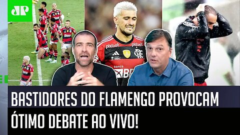 "ESSE É O PROBLEMA! ESTÁ CLARO que os jogadores do Flamengo..." VEJA esse BAITA DEBATE!