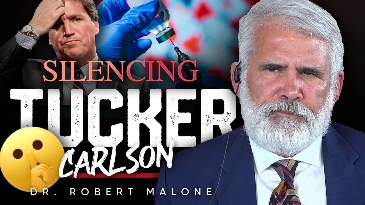 ⛔ Tucker Carlson vs Cancel Culture: 🤐 A Flashy Example of Big Pharma's Assault on Free Speech