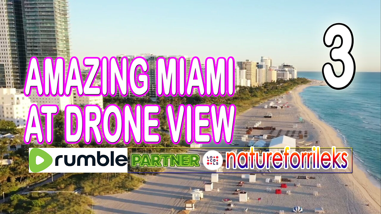 Amazing Miami at Drone View Part-3