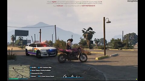 Bertha Steals Motorcycle FSRP