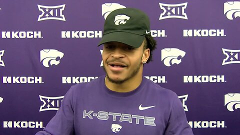 Kansas State Football | Deuce Vaughn Postgame Interview | K-State 38, Nevada 17