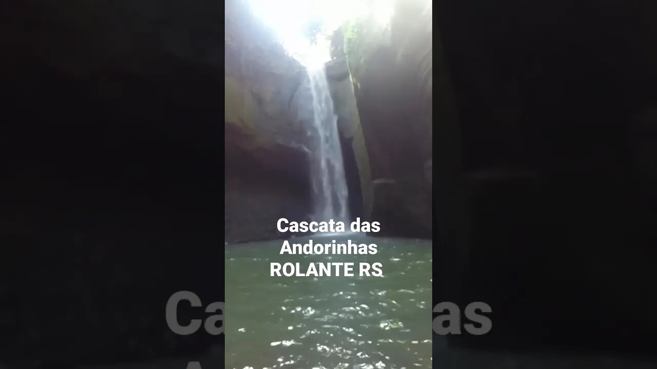 CASCATA DAS ANDORINHAS #trilha #cascata #riograndedosul