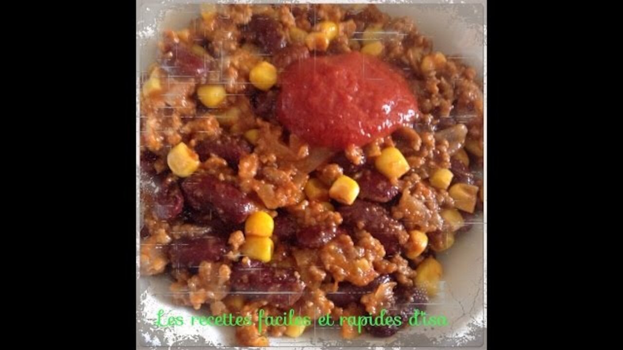 QUICK AND EASY CHILI CON CARNE RECIPE WITH MAPUCHE SPICES