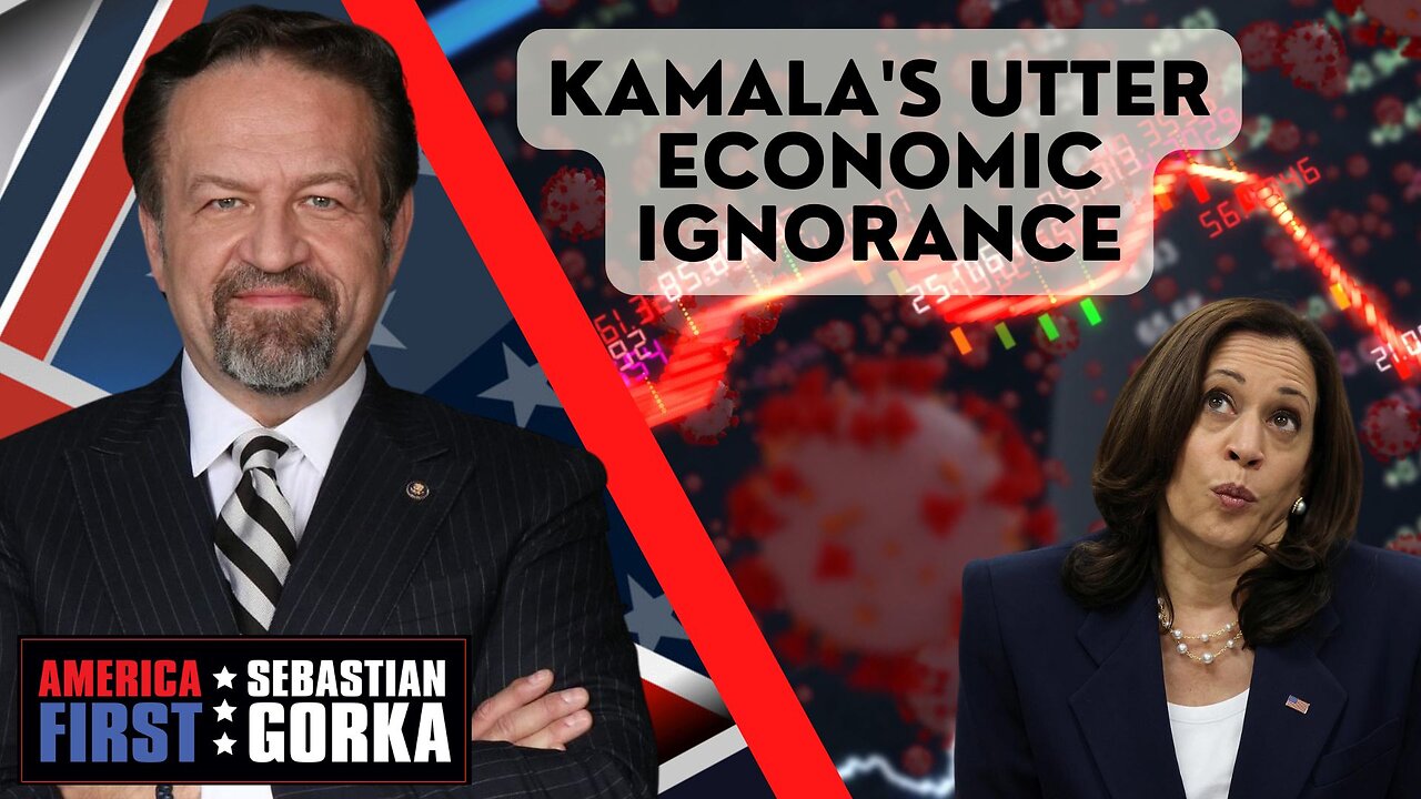 Kamala's utter economic ignorance. Dave Brat with Sebastian Gorka on AMERICA First