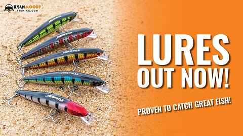 Ryan Moody Fishing lures available now - proven to catch great fish