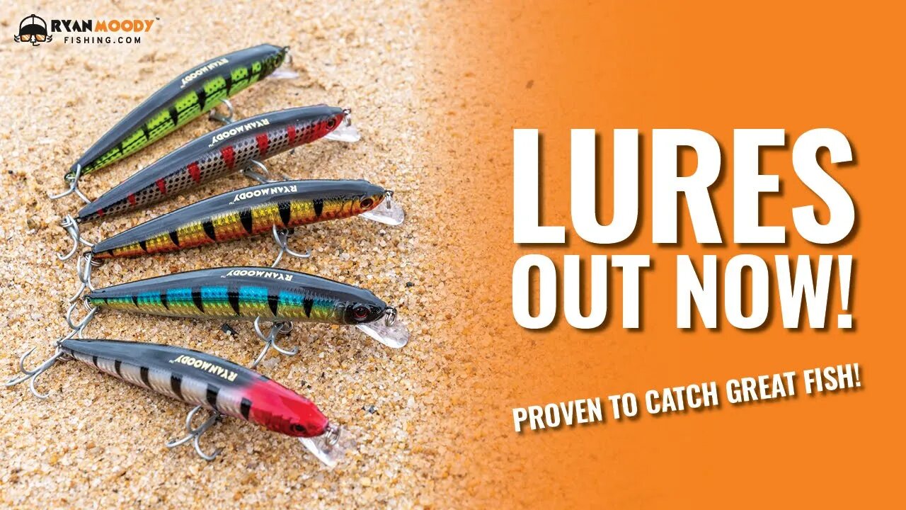 Ryan Moody Fishing lures available now - proven to catch great fish