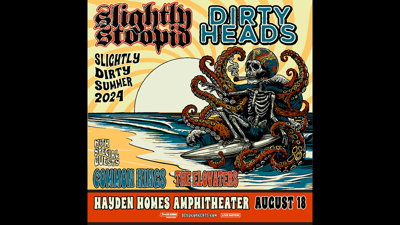 Slightly Stoopid Hayden Homes Amphitheater Bend,Oregon August 18 2024 Part 1