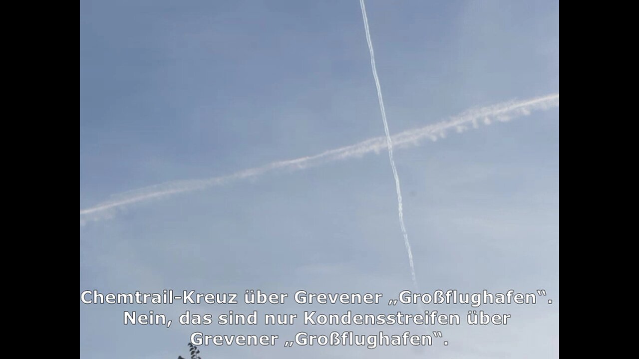 Giftige Chemtrails heute 12.10.24 über Münsterland.+ Krieg gegen unsere Umwelt und Gesundheit