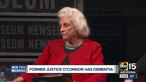 Sandra Day O'Connor says she has dementia