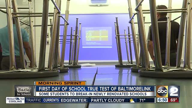 First day of school means big changes for students this year