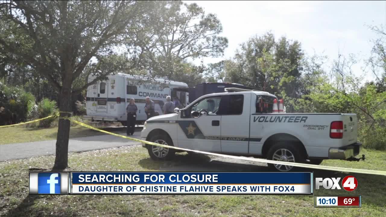 Christine Flahive's daughter: "Somebody knows something"