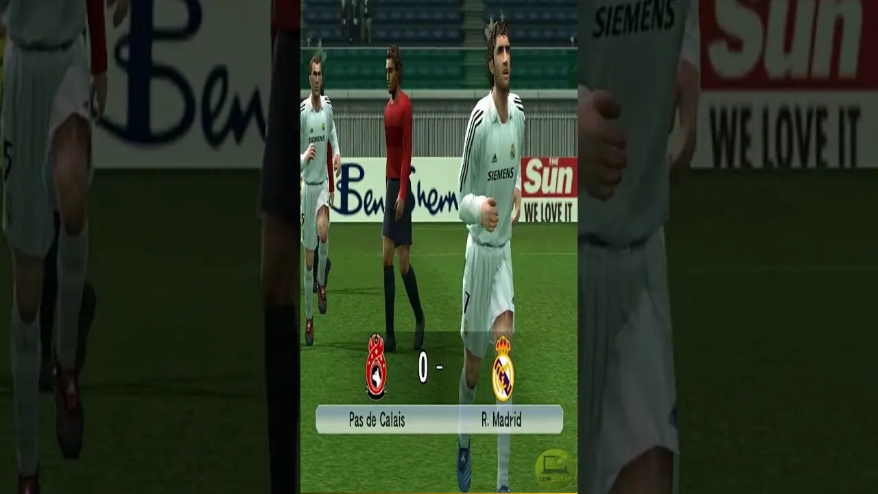 PES 05 #05 REAL MADRI X PAS DES CALAIS #semedissaum #pes05 #games