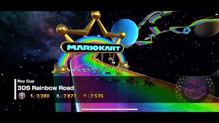 Mario Kart Tour - 3DS Rainbow Road Gameplay & OST