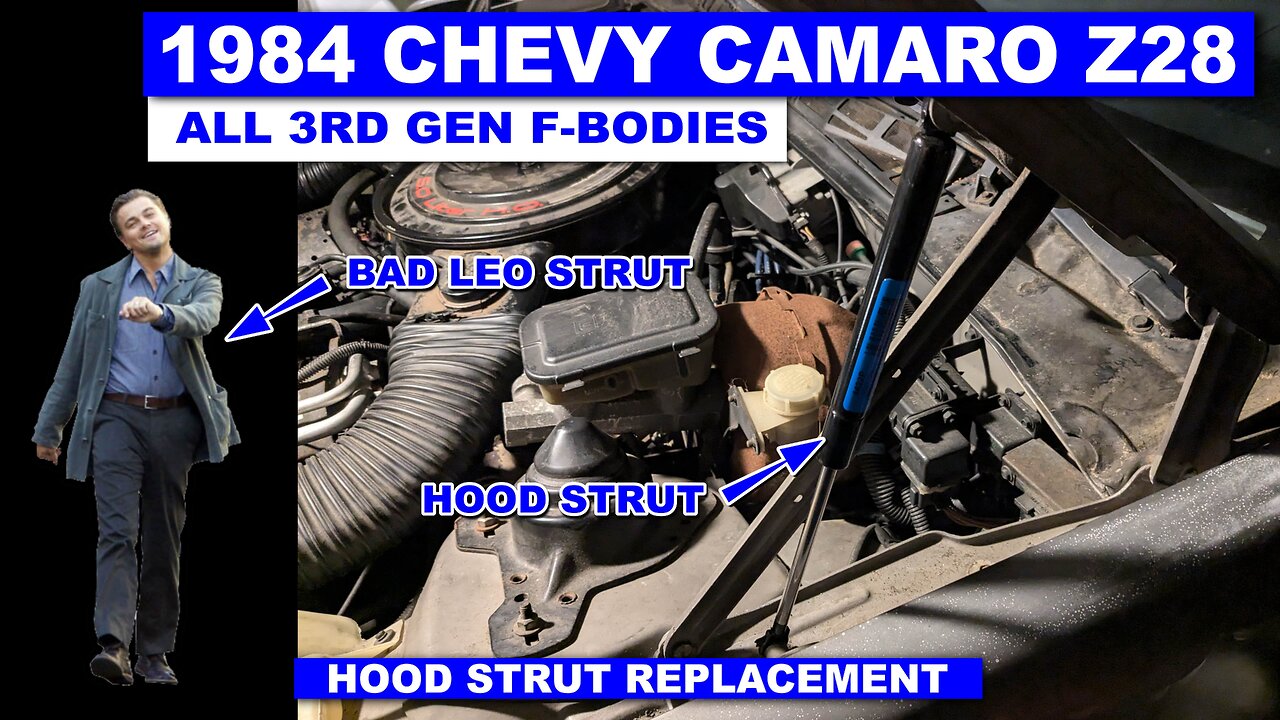 3rd Gen F-Body Hood Strut Replacement